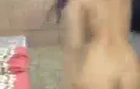 امرأة سمراء وقحة يحصل لها وجهها ويضرب الحمار.